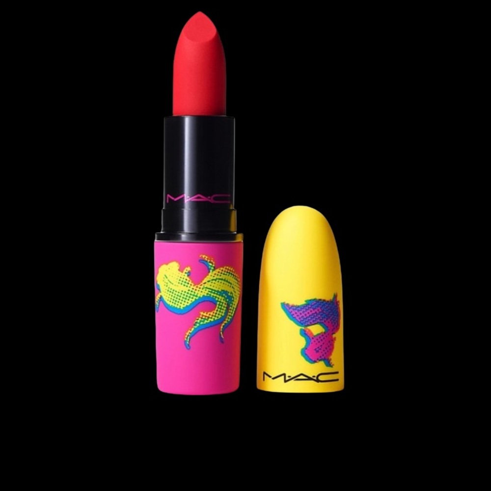 MAC cosmetics Lipstick turn up your luck matte red - Picture 5 of 6